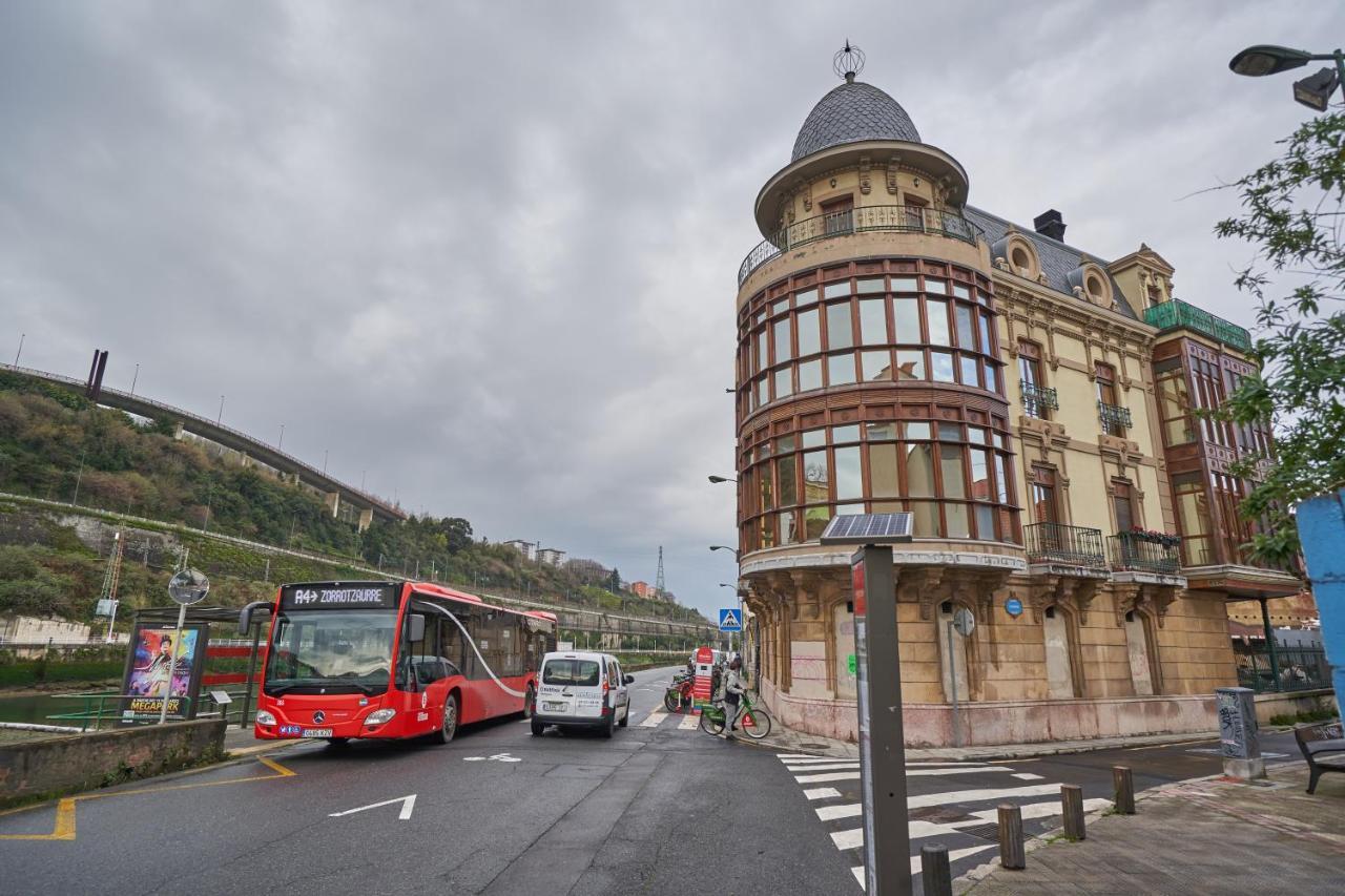 דירות Apartamento Bio Exclusivo Con Mirador En Bilbao Y Aparcamiento Publico Gratuito מראה חיצוני תמונה