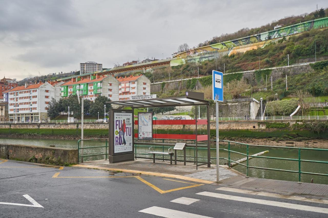 דירות Apartamento Bio Exclusivo Con Mirador En Bilbao Y Aparcamiento Publico Gratuito מראה חיצוני תמונה