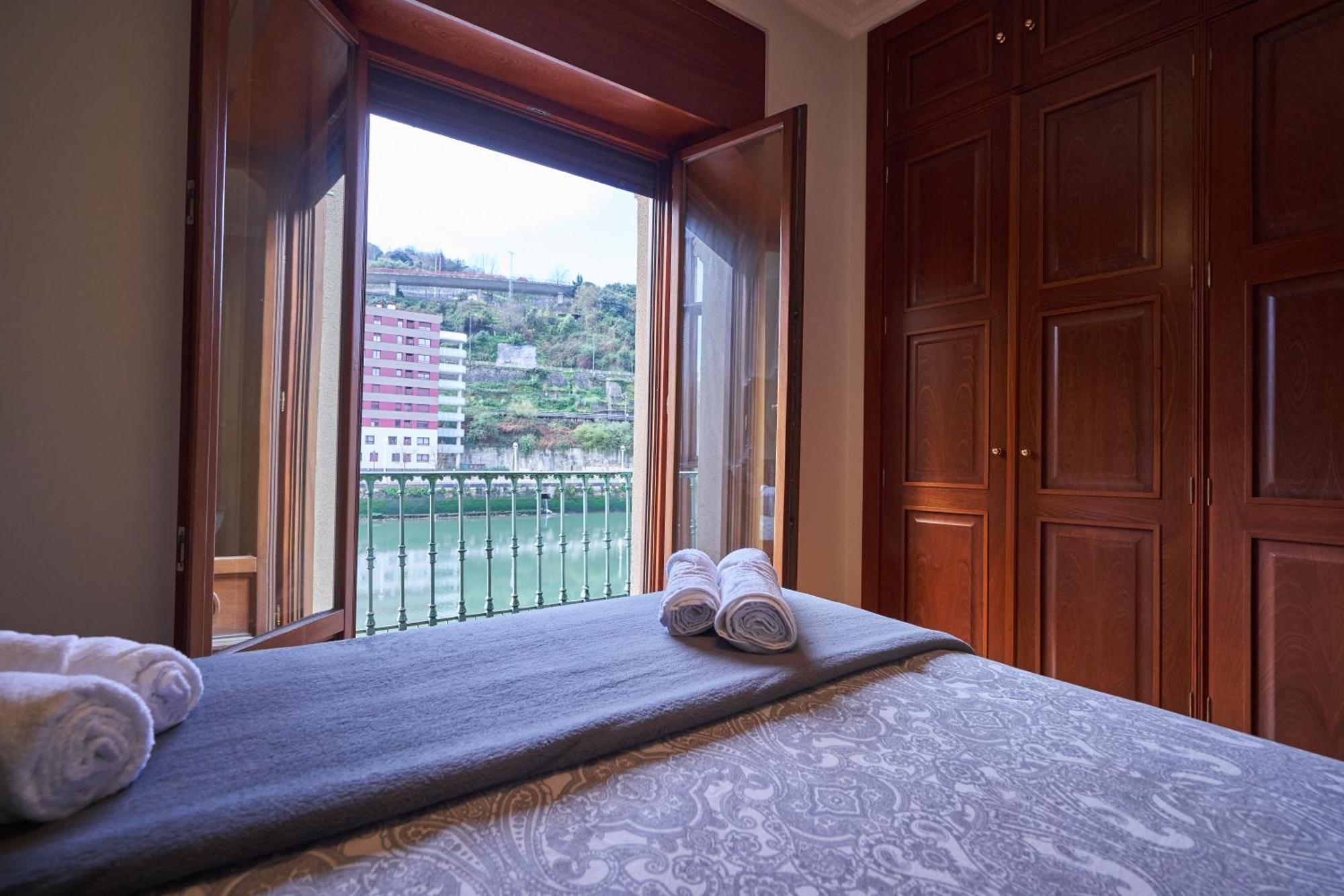 דירות Apartamento Bio Exclusivo Con Mirador En Bilbao Y Aparcamiento Publico Gratuito מראה חיצוני תמונה