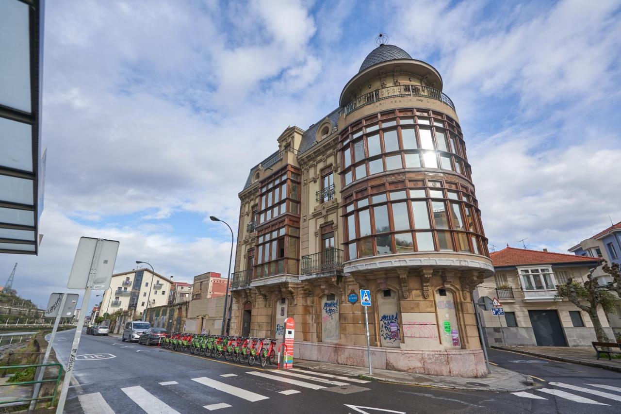 דירות Apartamento Bio Exclusivo Con Mirador En Bilbao Y Aparcamiento Publico Gratuito מראה חיצוני תמונה