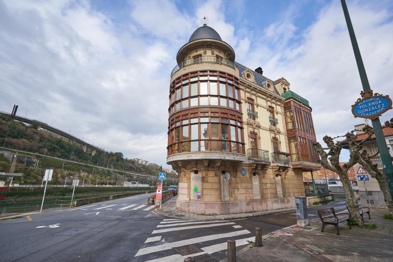 דירות Apartamento Bio Exclusivo Con Mirador En Bilbao Y Aparcamiento Publico Gratuito מראה חיצוני תמונה