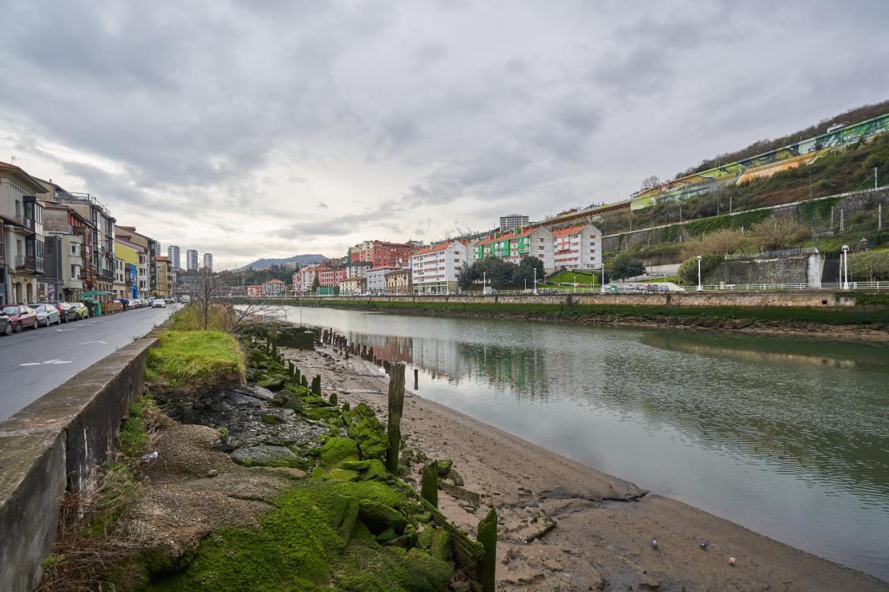 דירות Apartamento Bio Exclusivo Con Mirador En Bilbao Y Aparcamiento Publico Gratuito מראה חיצוני תמונה